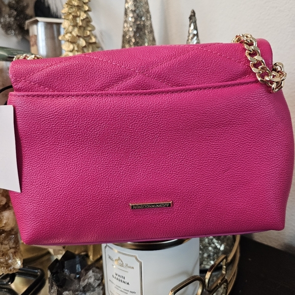 Rebecca Minkoff Edie Diamond quilt crossbody bag. - Picture 3 of 7